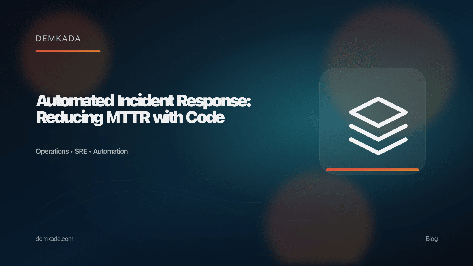 Automated Incident Response: Reducing MTTR with Code