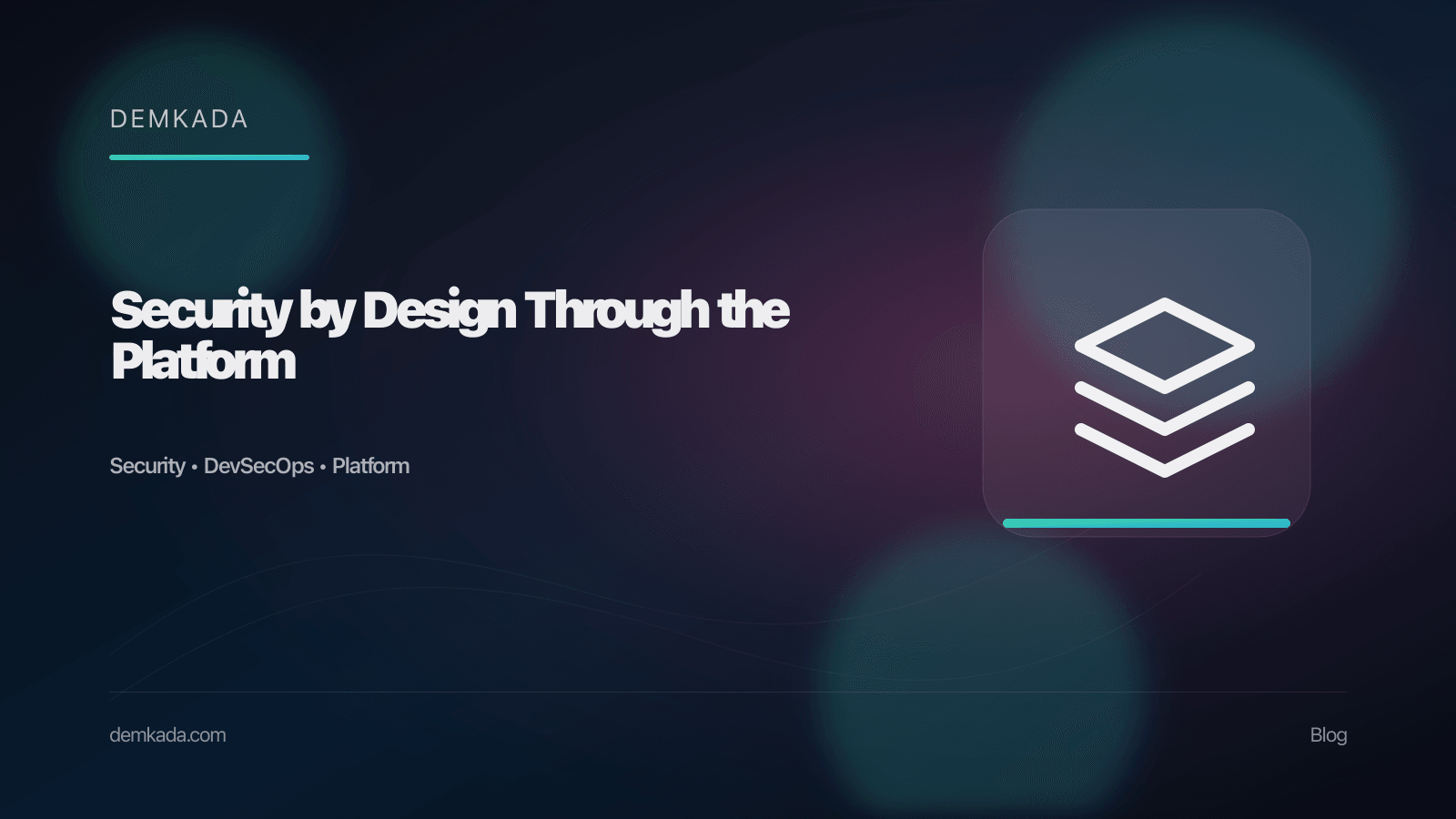 Security by Design Through the Platform
